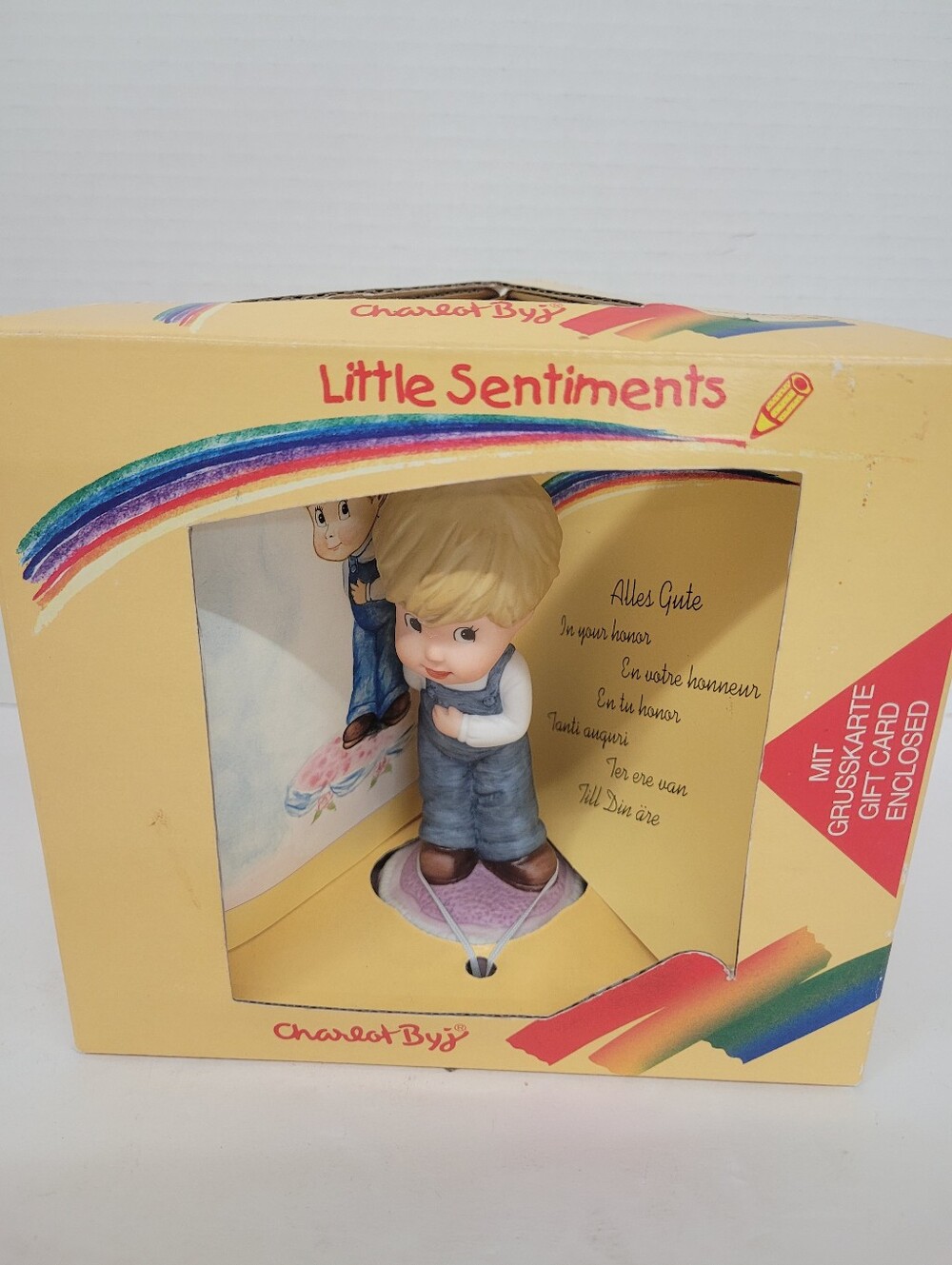 Goebel Little Sentiments Figurine By Charlot Byj Everything Good